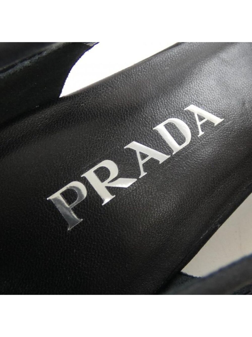 Prada 049 Shoes Black 36 - Picture 6 of 6